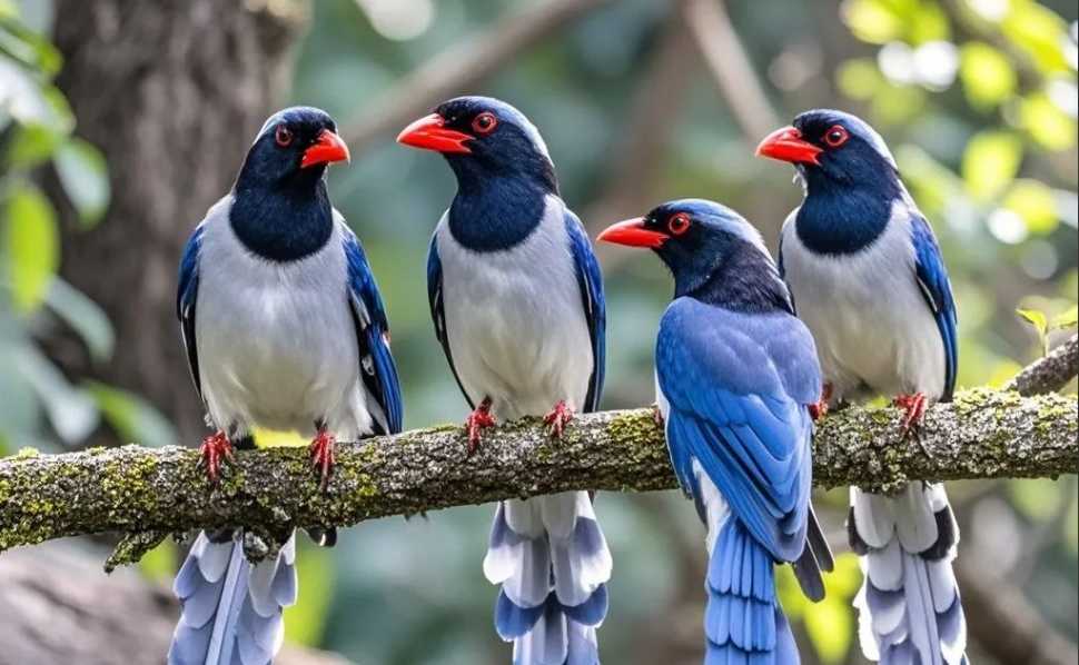 The Red-billed Blue Magpie: China’s Enigmatic 'Mountain Phoenix' and Avian Elegance Personified